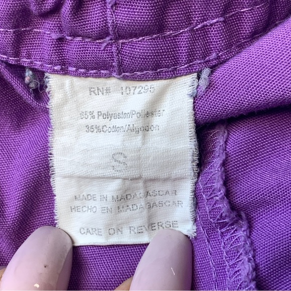 Dickies Women’s Purple Scrub Pants Size S - Picture 4 of 6